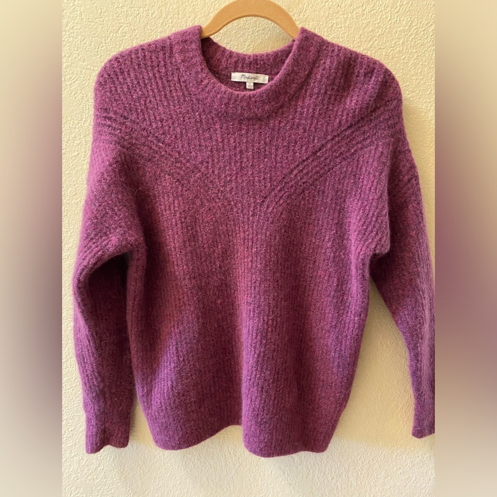 Madewell Women’s Belfiore Ribbed Pullover Sweater